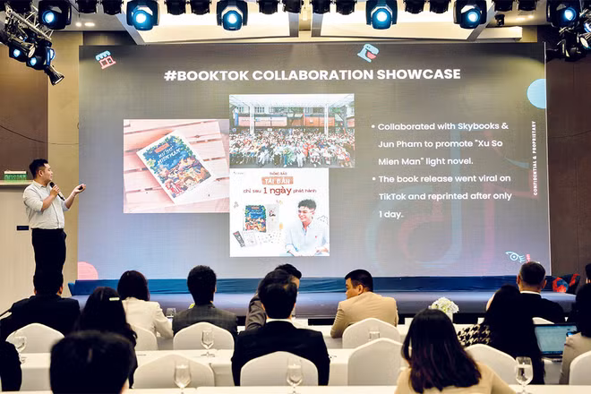 Ðại diện Hội Xuất bản Việt Nam và TikTok Việt Nam chia sẻ về BookTok.