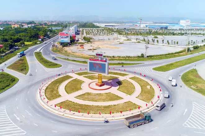 Khu công nghiệp Đồng Văn 4, huyện Kim Bảng (Hà Nam). 