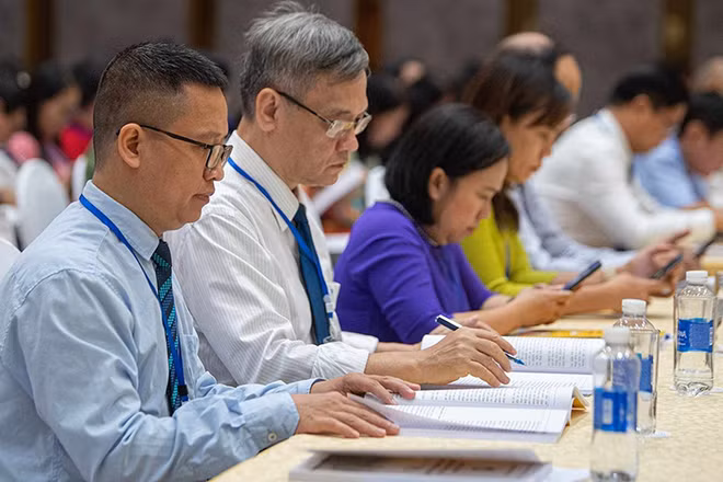 Các đại biểu dự Đại hội.
