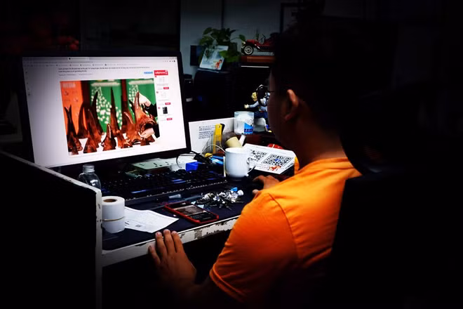 Mua bán động vật và các sản phẩm từ động vật hoang dã trên mạng là trái pháp luật nhưng vẫn được nhiều đối tượng lợi dụng để kinh doanh. (Ảnh: Huy Hoàng)