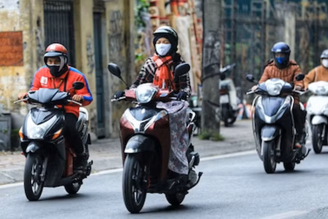Khu vực Hà Nội từ gần sáng 6/3 trời chuyển rét. (Ảnh minh họa)