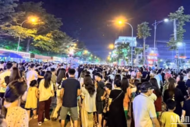 Tuyến phố đi bộ tại thành phố Thái Bình được khai thác thử nghiệm trong 12 tháng.