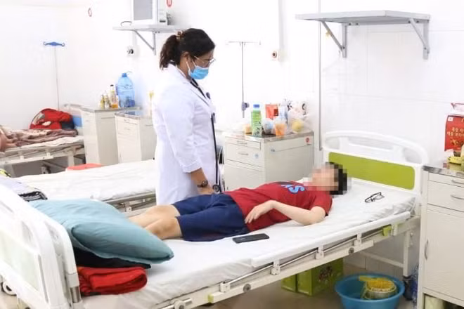 Các bệnh nhân đang điều trị tại Bệnh viện đa khoa vùng Tây Nguyên.