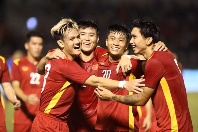 Đội tuyển Việt Nam sẽ thi đấu giao hữu với câu lạc bộ Dortmund nhằm chuẩn bị cho AFF Cup 2022. (Ảnh: PV/Vietnam+)