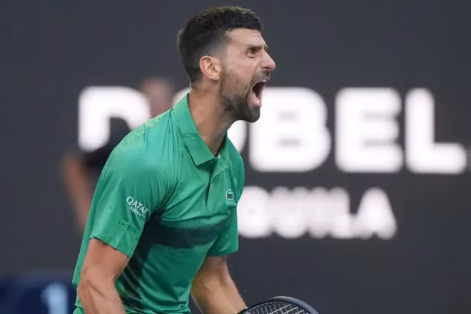 Novak Djokovic sẽ đấu trận chung kết gặp tay vợt 19 tuổi Jakub Mensik. (Ảnh: Tennis365)