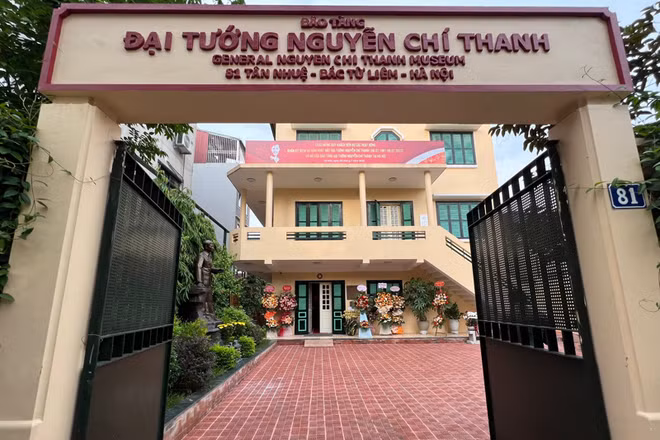 Dự kiến từ ngày 6/7 tới đây, Bảo tàng Đại tướng Nguyễn Chí Thanh tại Hà Nội sẽ mở cửa đón khách tham quan thử nghiệm. (Ảnh: TRUNG HIẾU) 