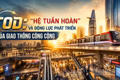 TOD: “Hệ tuần hoàn” và động lực phát triển của giao thông công cộng