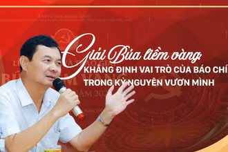 Giải Búa liềm vàng: Khẳng định vai trò của báo chí trong kỷ nguyên vươn mình