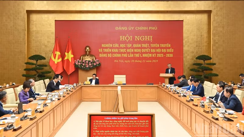 Quang cảnh hội nghị. 
