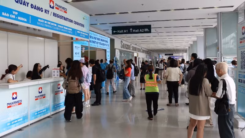 Triển lãm Y Tế quốc tế Pharmedi & Healthcare 2026 diễn ra từ 22-24/9/2026 tại Trung tâm Hội chợ và Triển lãm Sài Gòn SECC.