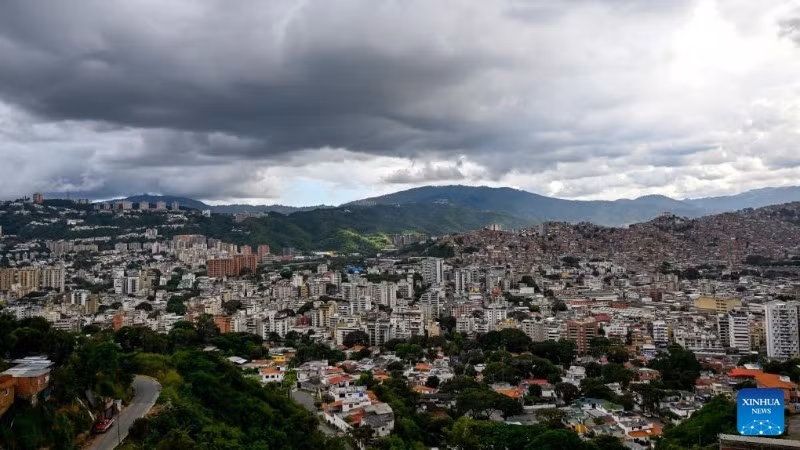 Quang cảnh Thủ đô Caracas, Venezuela. (Ảnh: Xinhua)
