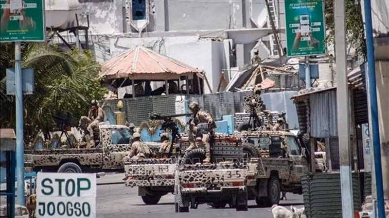 Lực lượng an ninh Somalia được triển khai tại Thủ đô Mogadishu. Ảnh (tư liệu): THX/TTXVN