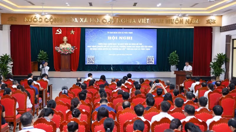 Quang cảnh hội nghị. (Ảnh: ĐẠI THẮNG)