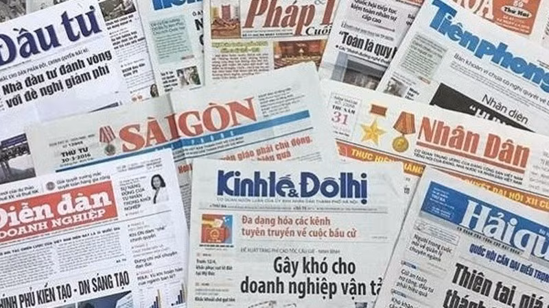 Báo chí đóng vai trò quan trọng trong công tác truyền thông chính sách. (Ảnh có tính minh hoạ)