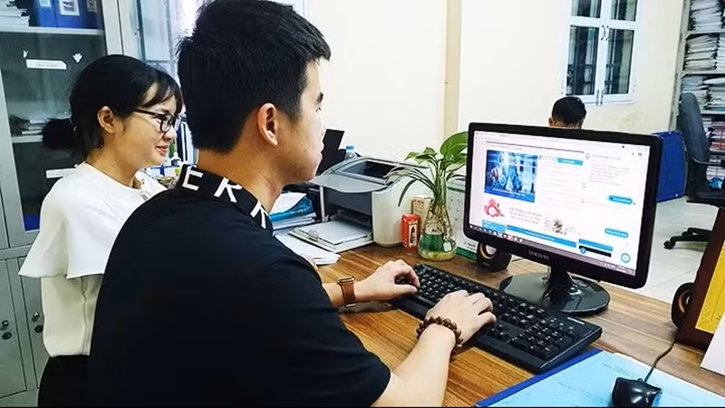 Hà Nội xây dựng cơ sở dữ liệu dùng chung từ số hóa tài liệu. (Ảnh: CÔNG NGHỆ)