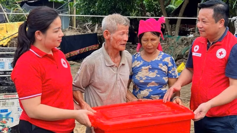 Trong nhiệm kỳ qua, Hội Chữ thập đỏ Việt Nam đã trợ giúp hơn 2,6 triệu lượt người bị ảnh hưởng bởi thiên tai, thảm họa.