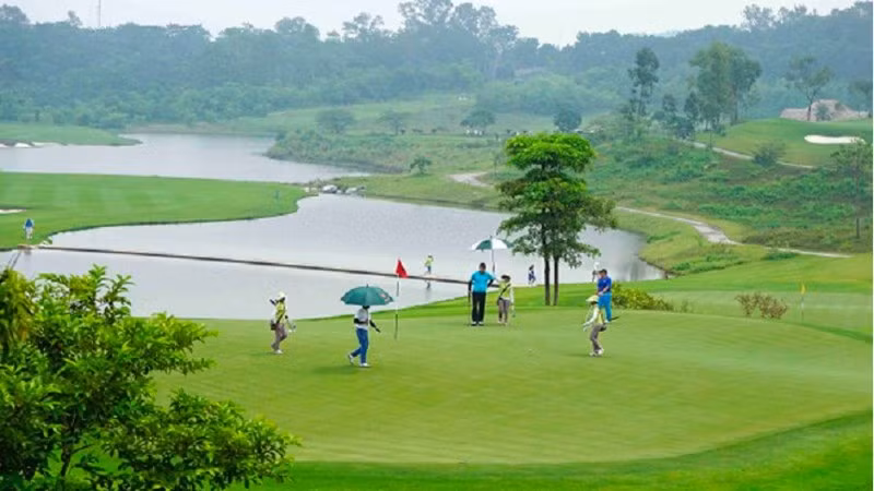 Sân golf Văn Lang Empire, xã Tam Nông, tỉnh Phú Thọ. (Ảnh minh họa)