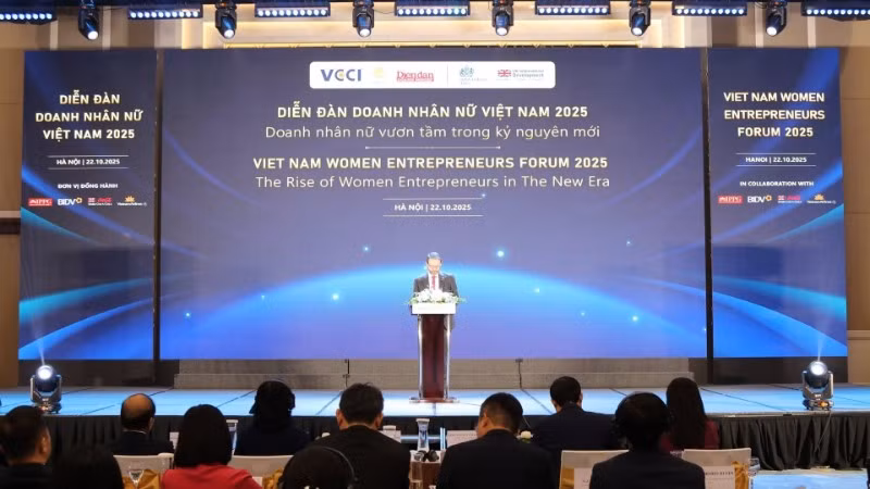 Việt Nam và Anh đồng tổ chức Diễn đàn Doanh nhân nữ Việt Nam 2025. (Ảnh Đại sứ quán Anh tại Việt Nam cung cấp)