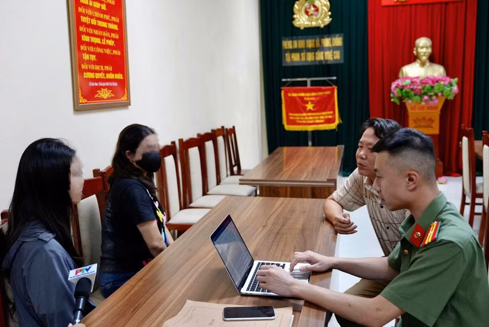 Công an tỉnh Phú Thọ giải cứu thành công cháu bé bị bắt cóc online. Ảnh: Công an tỉnh Phú Thọ