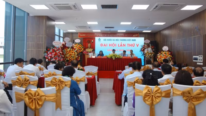 Quang cảnh Đại hội Hội nước và Môi trường Việt Nam.