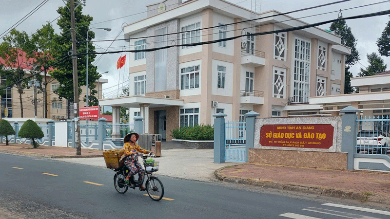 Trụ sở Sở Giáo dục và Đào tạo tỉnh An Giang.