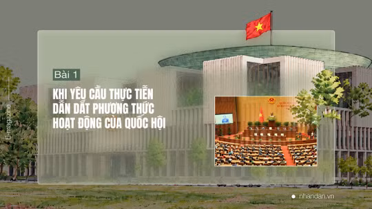 Bài 1: Khi yêu cầu thực tiễn dẫn dắt phương thức hoạt động của Quốc hội