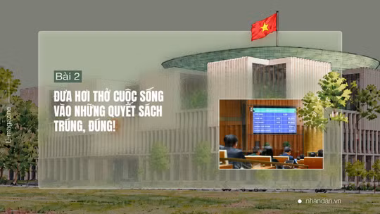 Bài 2: Đưa hơi thở cuộc sống vào những quyết sách trúng, đúng
