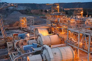 Khai thác mỏ ở Senegal. (Ảnh: ENDEAVOUR MINING)