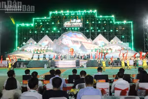 Quang cảnh lễ khai mạc Lễ hội Sầu riêng Đắk Lắk năm 2026. (Ảnh: Nguyễn Công Lý)