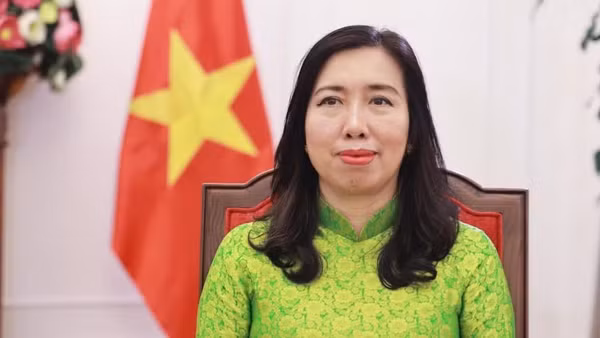 Thứ trưởng Ngoại giao Lê Thị Thu Hằng. (Ảnh: Bộ Ngoại giao Việt Nam cung cấp)