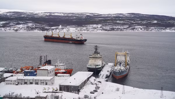 Ảnh minh họa: Một góc vịnh Kola trên biển Barents. (Ảnh: TTXVN)