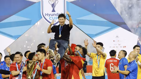 Đội tuyển bóng đá nam Việt Nam hai lần vô địch ASEAN Cup. (Ảnh: VFF)