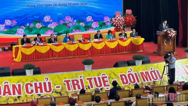 Hội Khuyến học tỉnh Hưng Yên tổ chức Đại hội đại biểu Hội Khuyến học tỉnh Hưng Yên lần thứ I, nhiệm kỳ 2026-2031. (Ảnh: PHẠM VĂN HÀ)