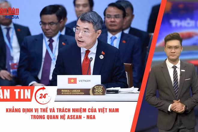 [Video] Thời sự 24h ngày 19/6: Khẳng định vị thế và trách nhiệm của Việt Nam trong quan hệ ASEAN-Nga