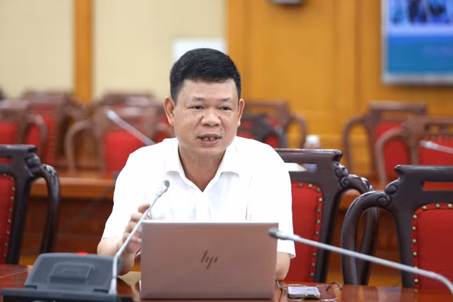 Ông Bùi Quang Minh, Giám đốc NATIF, phát biểu tại tọa đàm. (Ảnh: MST)