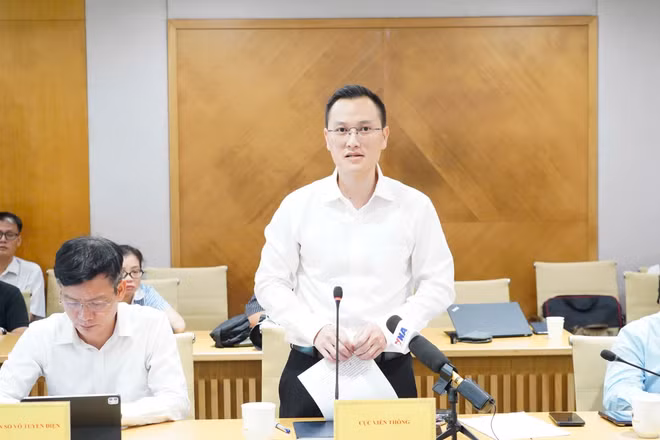 Ông Nguyễn Anh Cương, Phó Cục trưởng Cục Viễn thông, Bộ Khoa học và Công nghệ. (Ảnh: Bộ Khoa học và Công nghệ)