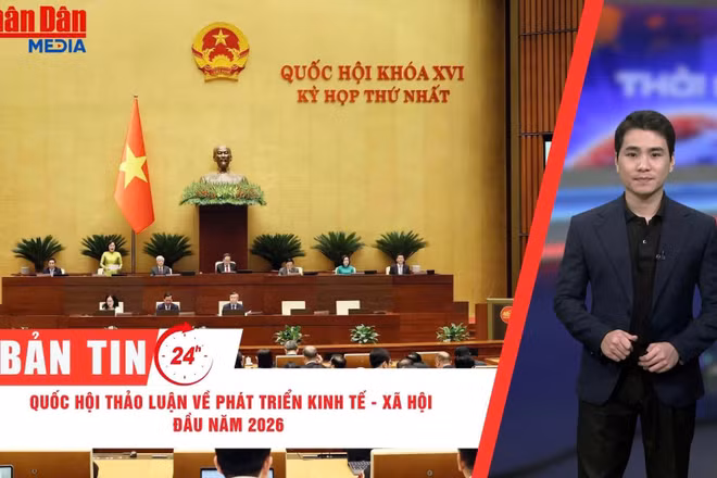 [Video] Thời sự 24h ngày 20/4: Quốc hội thảo luận về kế hoạch phát triển kinh tế - xã hội 