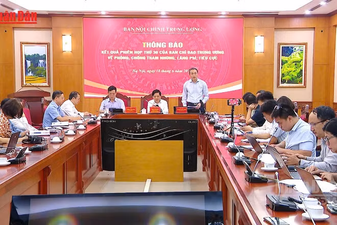 [Video] Bộ Công an chỉ ra 5 phương thức, thủ đoạn trong các vụ án tham nhũng, lãng phí