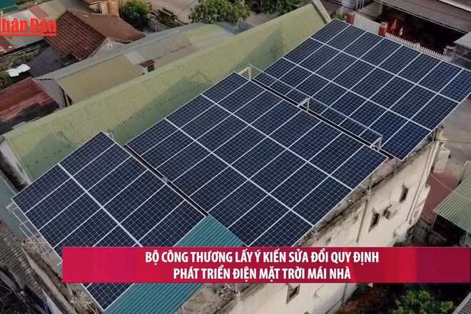 [Video] Lấy ý kiến về việc lắp đặt điện mặt trời mái nhà không phải thông báo gửi EVN