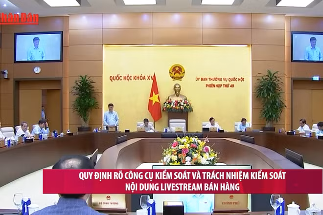 [Video] Quy định rõ công cụ kiểm soát và trách nhiệm kiểm soát nội dung livestream bán hàng