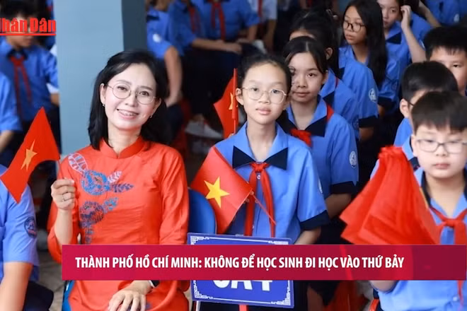 [Video] Thành phố Hồ Chí Minh: Không để học sinh đi học vào thứ bảy 
