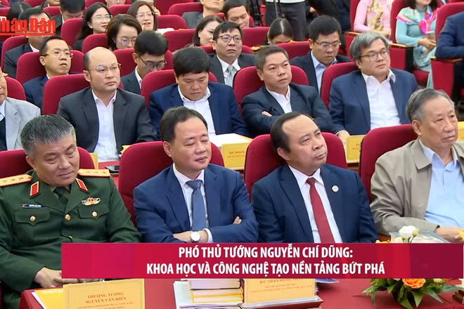 [Video] Phó Thủ tướng Nguyễn Chí Dũng: Khoa học và Công nghệ tạo nền tảng bứt phá