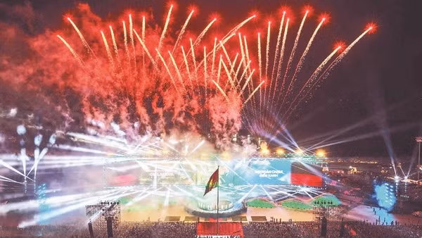 Đêm khai mạc Năm Du lịch quốc gia - Gia Lai 2026 với chủ đề “Đại ngàn chạm biển xanh”.