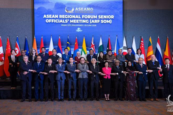 Chuỗi các Hội nghị Quan chức cao cấp ASEAN và với đối tác có sự tham dự của đại biểu 11 nước ASEAN và 17 đối tác.