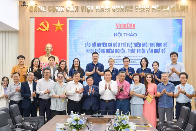 Hội thảo trả lời minh bạch ba câu hỏi cốt lõi: ai sở hữu, ai có quyền sử dụng và lợi nhuận thu được từ sản phẩm đi về đâu. (Ảnh: THẾ ĐẠI)