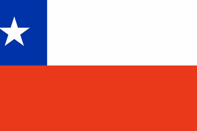 Quốc kỳ Chile.