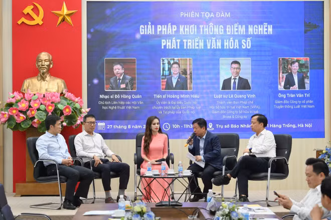 [Ảnh] Bảo hộ quyền sở hữu trí tuệ để nhằm phát triển bền vững nền văn hóa số Việt Nam