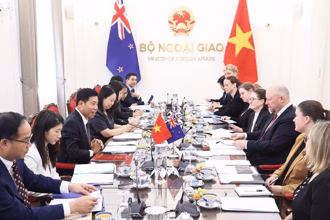 Tham vấn chính trị Việt Nam-New Zealand lần thứ 14