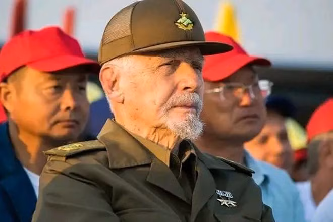 Đồng chí Ramiro Valdés Menéndez, Tư Lệnh Cách mạng, Phó Thủ tướng Cộng hòa Cuba. (Ảnh: Thông tấn xã Cuba)
