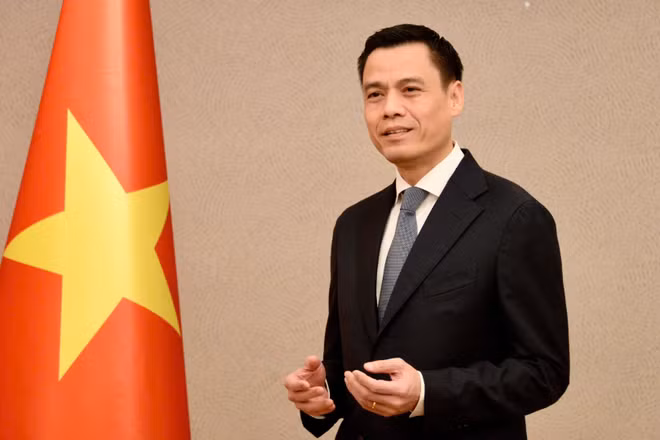Thứ trưởng Đặng Hoàng Giang. (Ảnh: Bộ Ngoại giao)